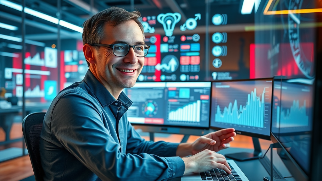 social media manager analyzing engagement metrics for online reputation management