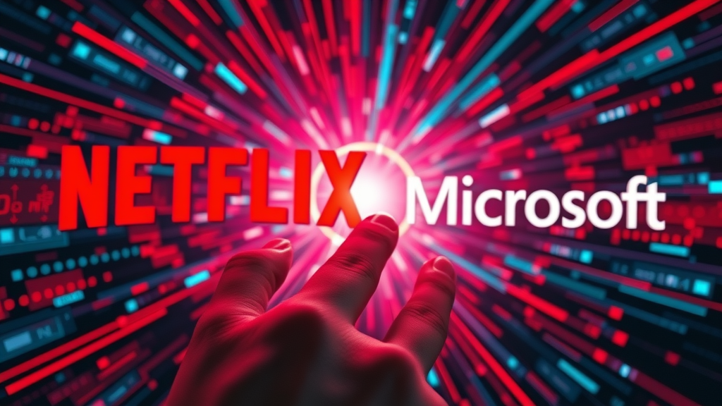 Netflix and Microsoft as case studies in digital transformation