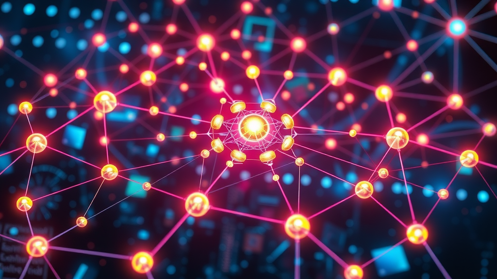 internal link seo 2025 strategy web diagram interconnected nodes organic traffic growth