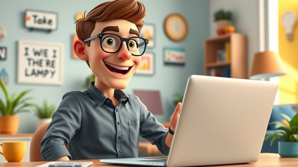 Entrepreneur launching website and improving SEO for rapid online visibility