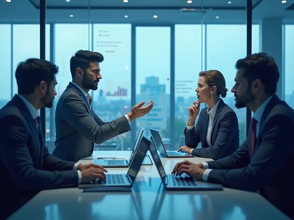 Team analyzing google review impact on business rankings and reputation